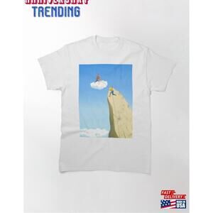 Famous Paintings By Guy Billout 1941 France Classic Tshirt Retro Tee